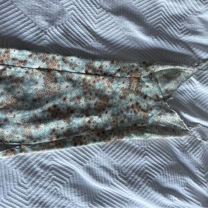 Garage Floral Dress with Lace Accents